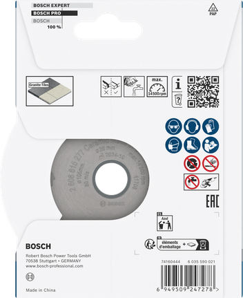 Bosch PRO 硬質陶瓷鑽石切割片 105 x 16/20 毫米。.